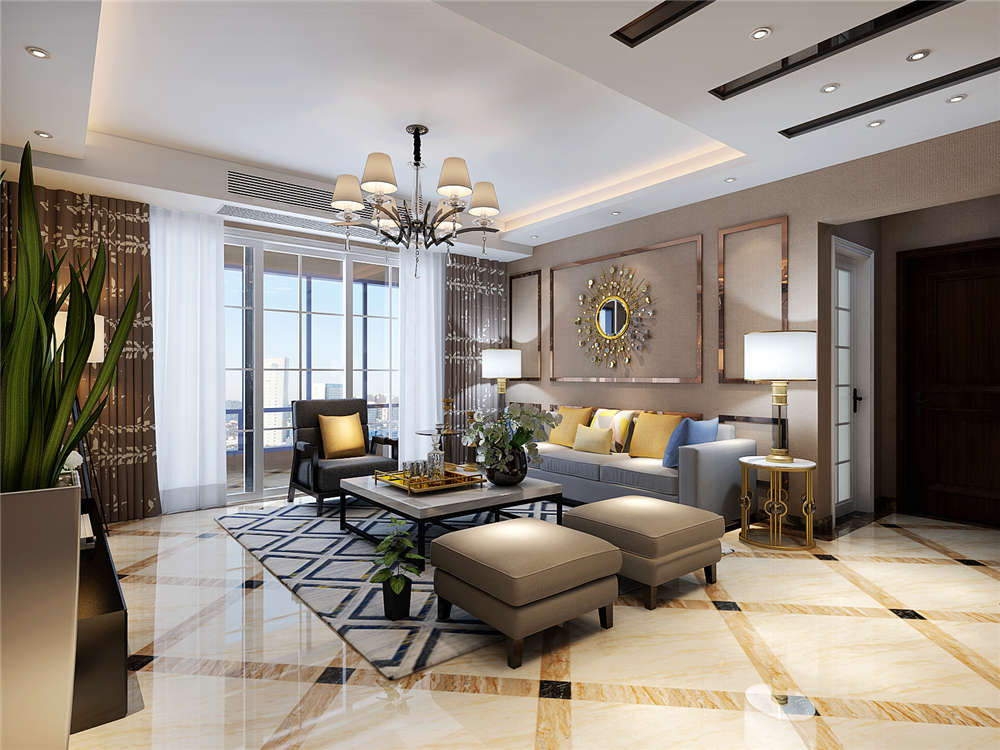 龍湖九里晴川-現(xiàn)代簡約-臥室設計效果圖